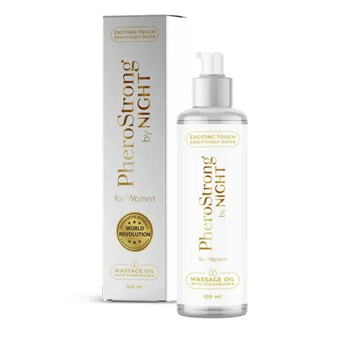 PheroStrong By Night Massage Oil for Women – 100 ml