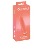 Peachy Mini Tickle вибратор – 15.4 cm (6″) – розовый — Фото 1