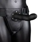 Ouch! Izliekts dobs strap-on – melns Foto 10