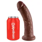 King Cock 8 reālistisks dildo – 21.5 cm (8.5″) – Brūns — Foto 2