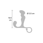 Power Plug prostatas masieris – 12 cm – Melns Foto 6