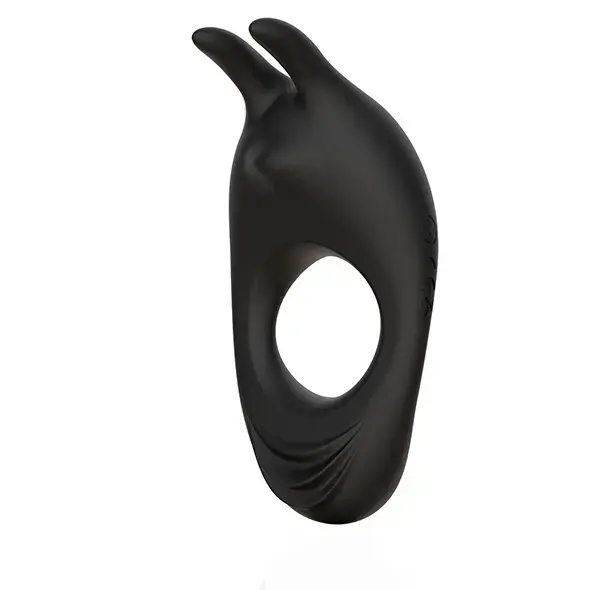 FeelzToys Zeus Dual Motor Silicone Intimate Ring – Black