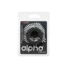 Alpha Prolong Tread Cock Ring – Black — Photo 3