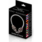 Kinky Pleasure Hard Attack Adjustable Nipple Clamps – Silver — Photo 3