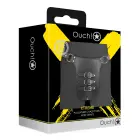 Ouch! Xtreme – PU leather chastity belt with straps – black — Photo 1