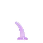 Nav reālistisks dildo ar piesūcekni – 11.5 cm (4.5″) – Caurspīdīgs Foto 2