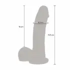 Get Real Magnetic Pulse vibrators ar kustību – 21 cm (8.2″) – miesas krāsa — Foto 5