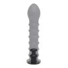 Bangers Easy-Lock Ribbed Dildo – 19 cm (7.5″) – Black — Photo 4