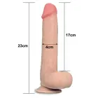 Sliding Skin Dual Layer Dong – 23 cm (9″) — Photo 4