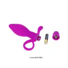 PRETTY LOVE - TAYLOR - 10 funkcijų dildo – 17 cm (6.7″) – Violetinis — Nuotrauka 8