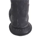 Kiotos COX Reālistisks dildo ar piesūcekni un saderību ar jostu – 24 cm (9.5″) – Melns — Foto 5
