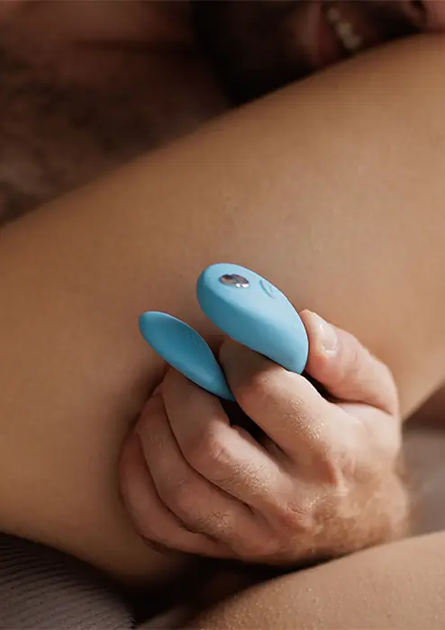 We-Vibe Sync Go nešiojamas vibratorius – mėlynas Photo
