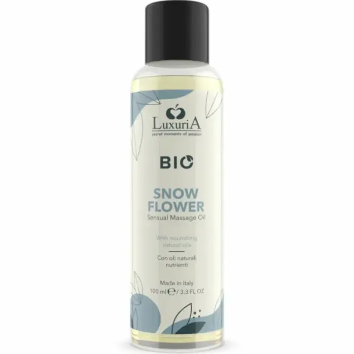INTIMATELINE Luxuria Bio Snow Flower masāžas eļļa – 100 ml