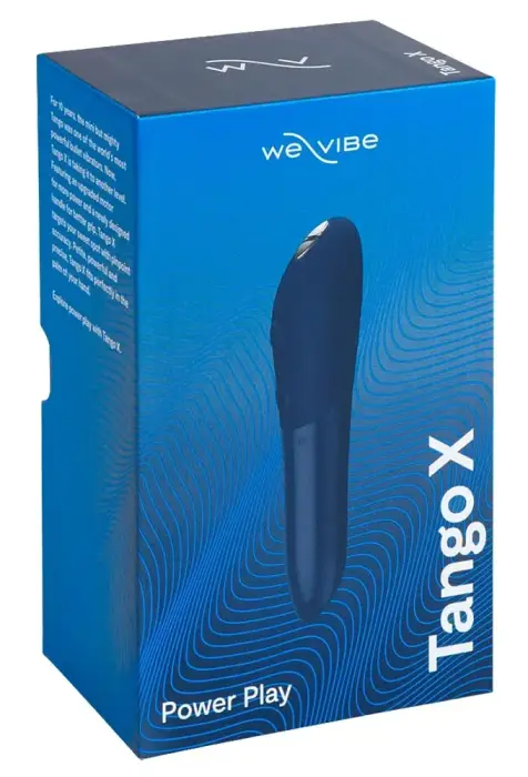 We-Vibe Tango X Midnight Blue точный перезаряжаемый массажный вибратор – 10 см (3.9″) – синий