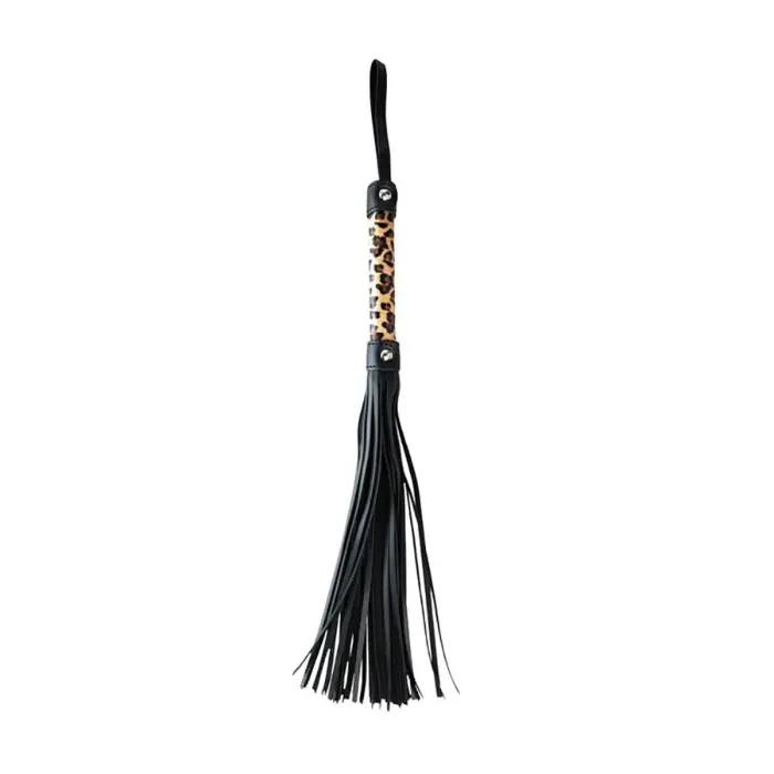 Leopard Print Flogger – 45 cm