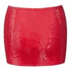 Cottelli Party – snakeskin look mini skirt – red – XL — Photo 6