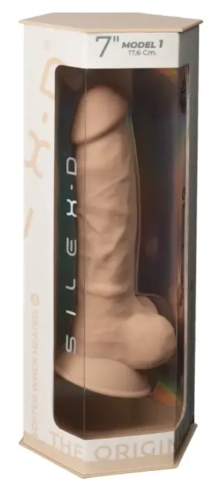 Silexd Model 1 Реалистичный дилдо с присоской – 18.8 cm (7.4″)