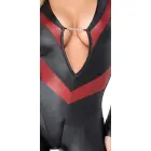 Cottelli PARTY Stretch Jumpsuit Red-Black – XL — Photo 8