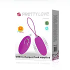 PRETTY LOVE Jenny перезаряжаемое виброяйцо – 12 режимов вибрации — Фото 9
