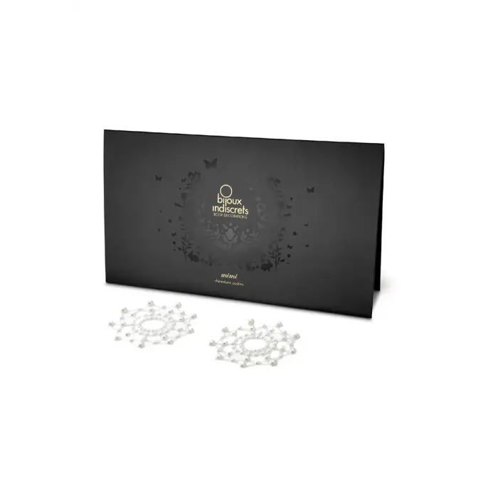 Mimi Nipple Stickers with Pearls – Multicolored