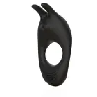 FeelzToys Zeus Dual Motor Silicone Intimate Ring – Black — Photo 1