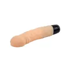 Storas realistiškas dildo-vibratorius – 19.5 cm (8″) – kūno spalvos — Nuotrauka 6