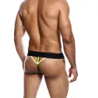 MaleBasics Neon Men's Thong – Yellow – S — Photo 9
