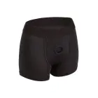 Her Royal Harness Boxer Brief Strap-on Harness – Black — Photo 2