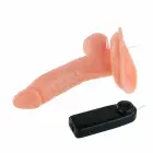 Baile Super Rota Rotating Vibrator – 15 cm (6″) – Skin — Photo 5