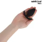 Addicted Toys silikoonist anaaltapp XL – 9.5 cm – Must — Foto 3