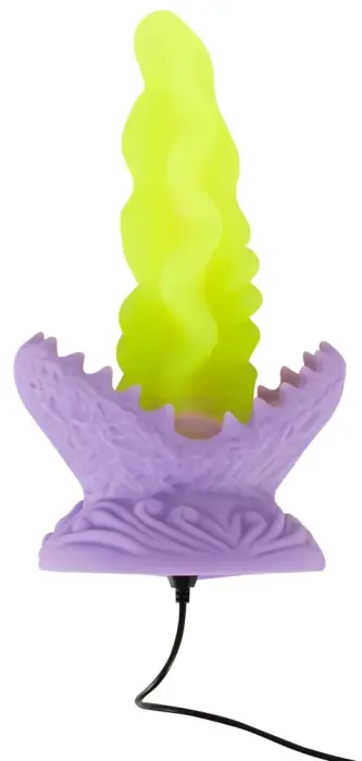 Beasty Cocks Passion Plant LED dildo – 22 cm (8.7″) – Šviečiantis tamsoje Photo