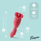 Teazers Dual-Action Intimate Device with Licking Function – Pink — Photo 4