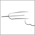 Šlaplės žaislas Dip Stick Ripped – 24 cm – nerūdijantis plienas — Nuotrauka 4