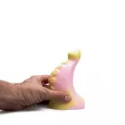 Kiotos Revolt Pink Smash 13 – silikoninis dildo – 16 cm — Nuotrauka 4