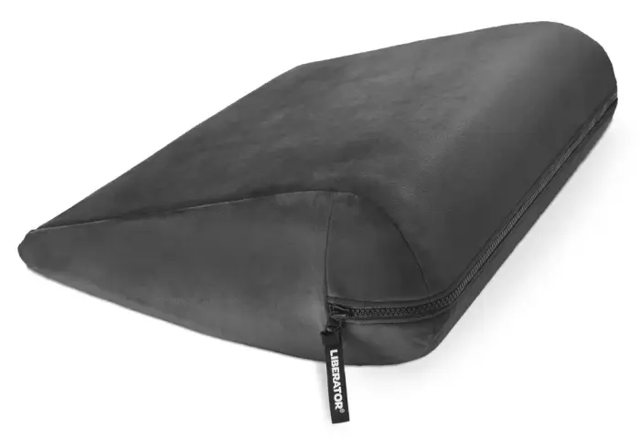 Liberator Jaz ķīļveida pozīciju spilvens – melns Foto 2
