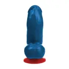 Fuck & Fist Thor S anatoomiline dildo eemaldatava iminapaga – 16 cm (6.3″) – sinine — Foto 2