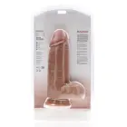 Ypač storas tiesus dildo su sėklidėmis – 23 cm (9″) – kūno spalva — Nuotrauka 2