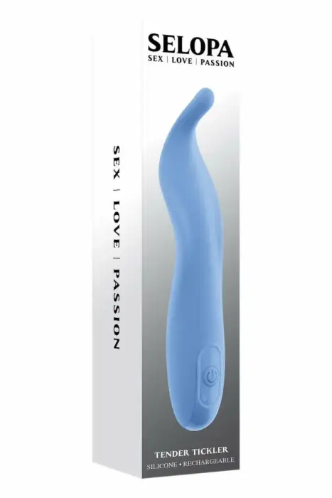 Selopa Tender Tickler – гибкий силиконовый прецизионный массажёр – 16,2 см