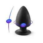 Silex-D Anal Plug – M – Black — Photo 1