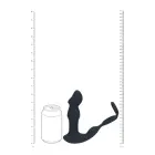 Remote Control Vibrating Thrusting Come-Hither Silicone Prostate Stimulator with Cockring – 10 cm – Black — Photo 8