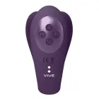 VIVE Yoko Triple Motor Intimate System Dual Prongs & Pulse Wave Vibrator – Pink — Photo 3