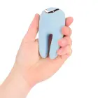 Bonnie - Divpusējs dauzošs vibrators - zils — Foto 6