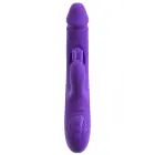 Sweet Smile triušio vibratorius su G taško ir analiniu stimuliatoriumi – 23 cm (9″) — Nuotrauka 6