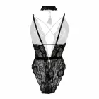 Christine Aliah – exclusive floral lace open-crotch body with detachable accessories – black – L/XL — Photo 7