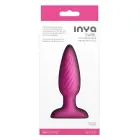 INYA Swirl Pink – Vibrating Ribbed Plug, 10 Modes, 10.7 cm — Photo 4