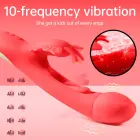Butterfly Dual Flicking Vibrator – Pink — Photo 4