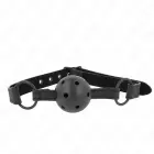 KINK neopreno kamuolinis antkramtis su reguliuojamu 4.5 cm kamuoliuku ir 41-59 cm dirželiu – juodas — Nuotrauka 2