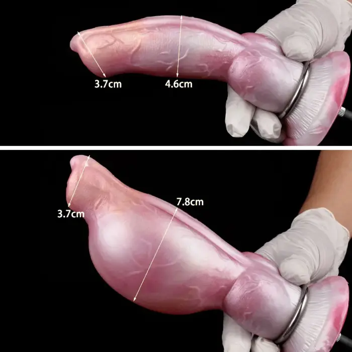 Надувной дилдо Kiotos Monstar Beast 88 – 19.5 см (7.7″) – Разноцветный Фото num