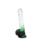 Kiotos Cox Color dildo su siurbtuku – 22.5 cm (9″) – Skaidrus — Nuotrauka 3