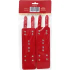 Fetish Fever - Cuffs with two buckles - Red Photo